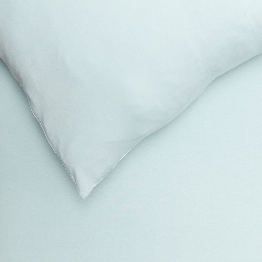 Harbor Blue Twin Sheet With Pillow Case