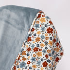 Autumn Meadow Small Ribbed Youth Blanket
