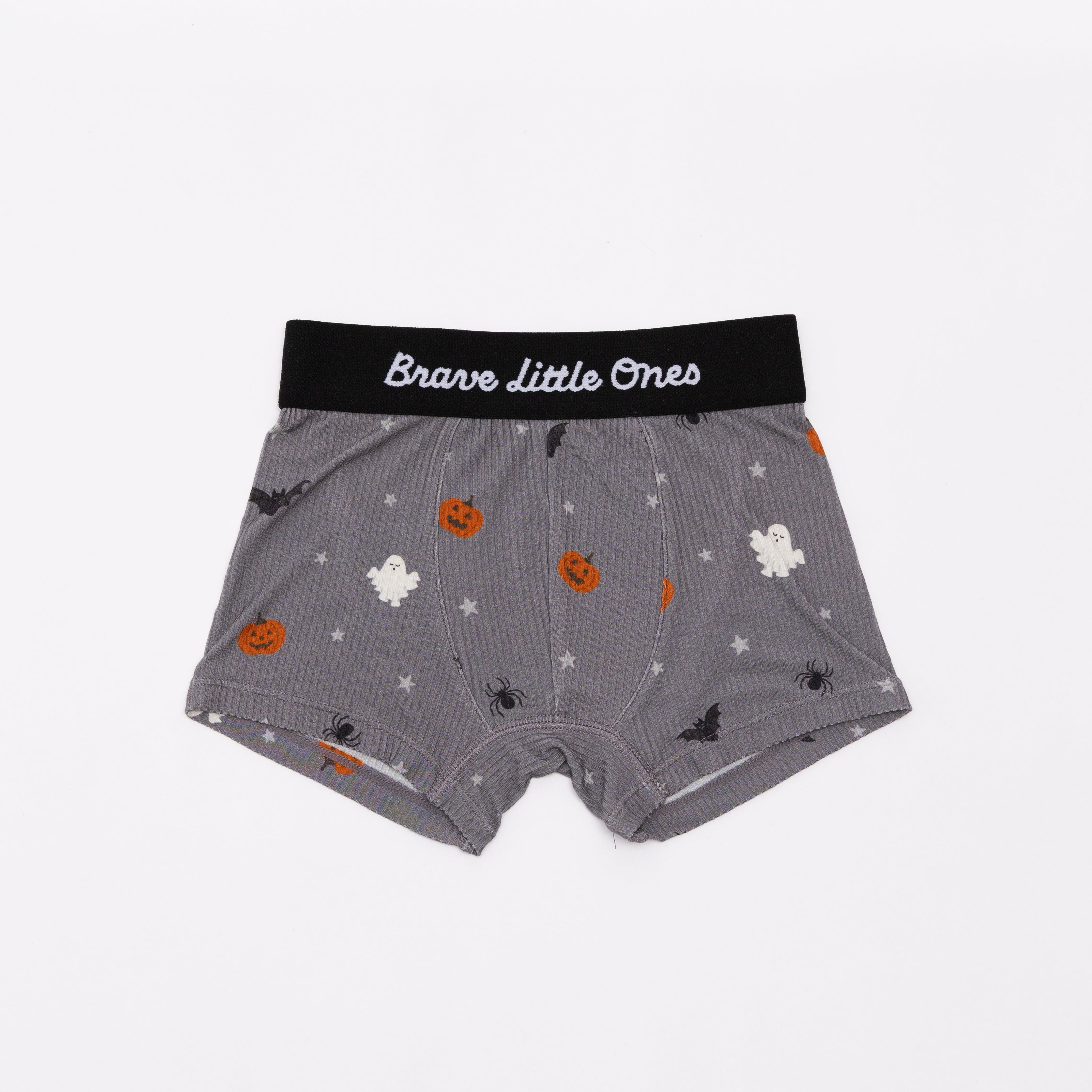Big Pumpkins, Moon Phases and Halloween Boo Crew Boxer Brief 3 pack