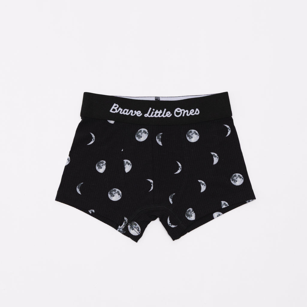 Big Pumpkins, Moon Phases and Halloween Boo Crew Boxer Brief 3 pack
