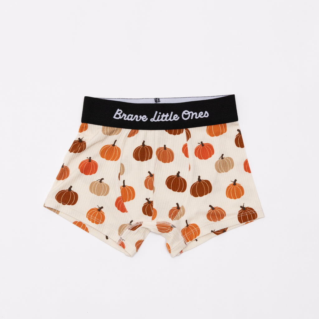 Big Pumpkins, Moon Phases and Halloween Boo Crew Boxer Brief 3 pack