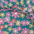 Retro Daisies Twin Sheet With Pillow Case