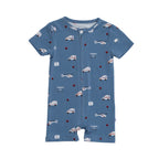 Ambulances Summer Zip Romper