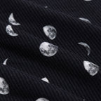 Moon Phases Small Ribbed Shorts Two-Piece Set