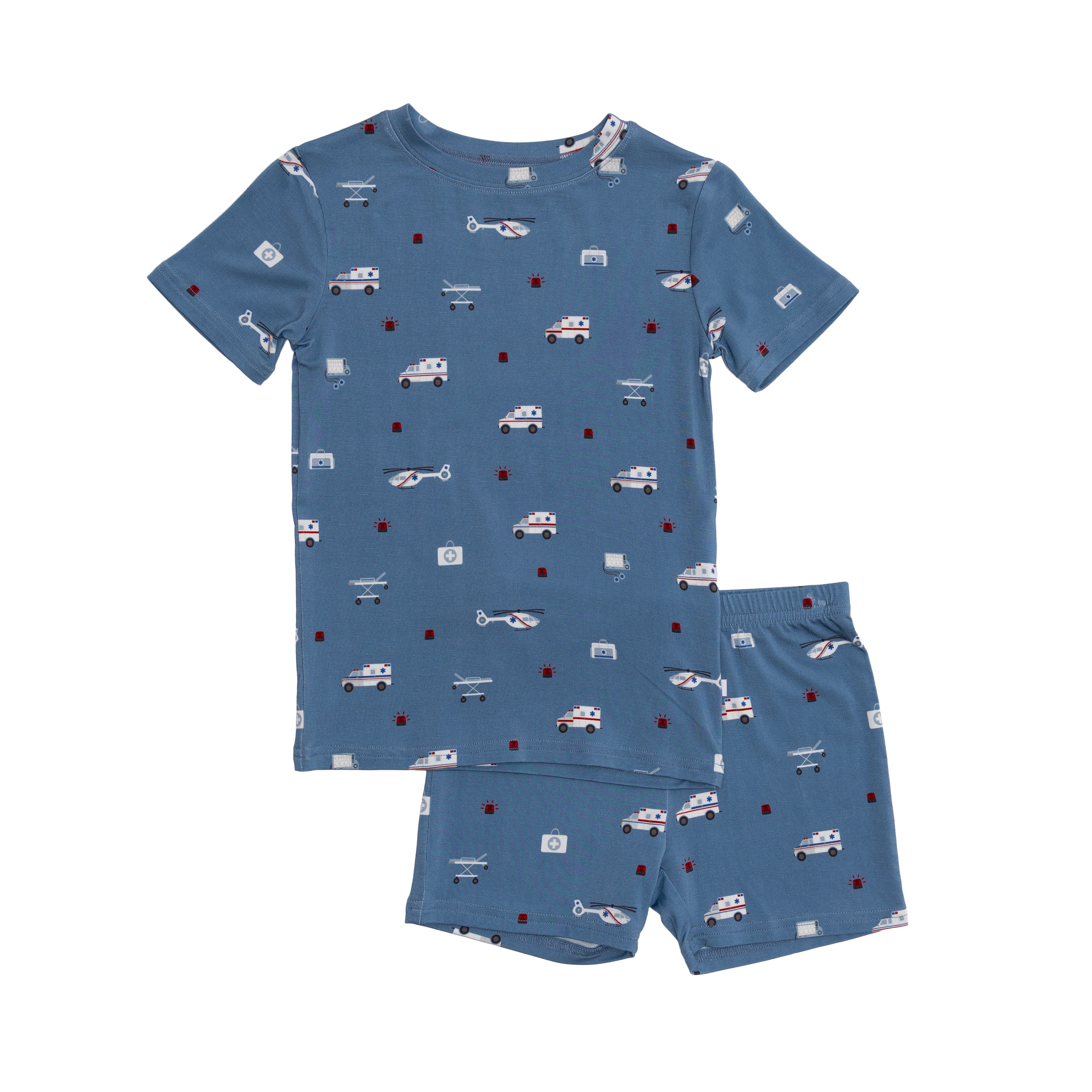 Ambulances Shorts Two-Piece Set