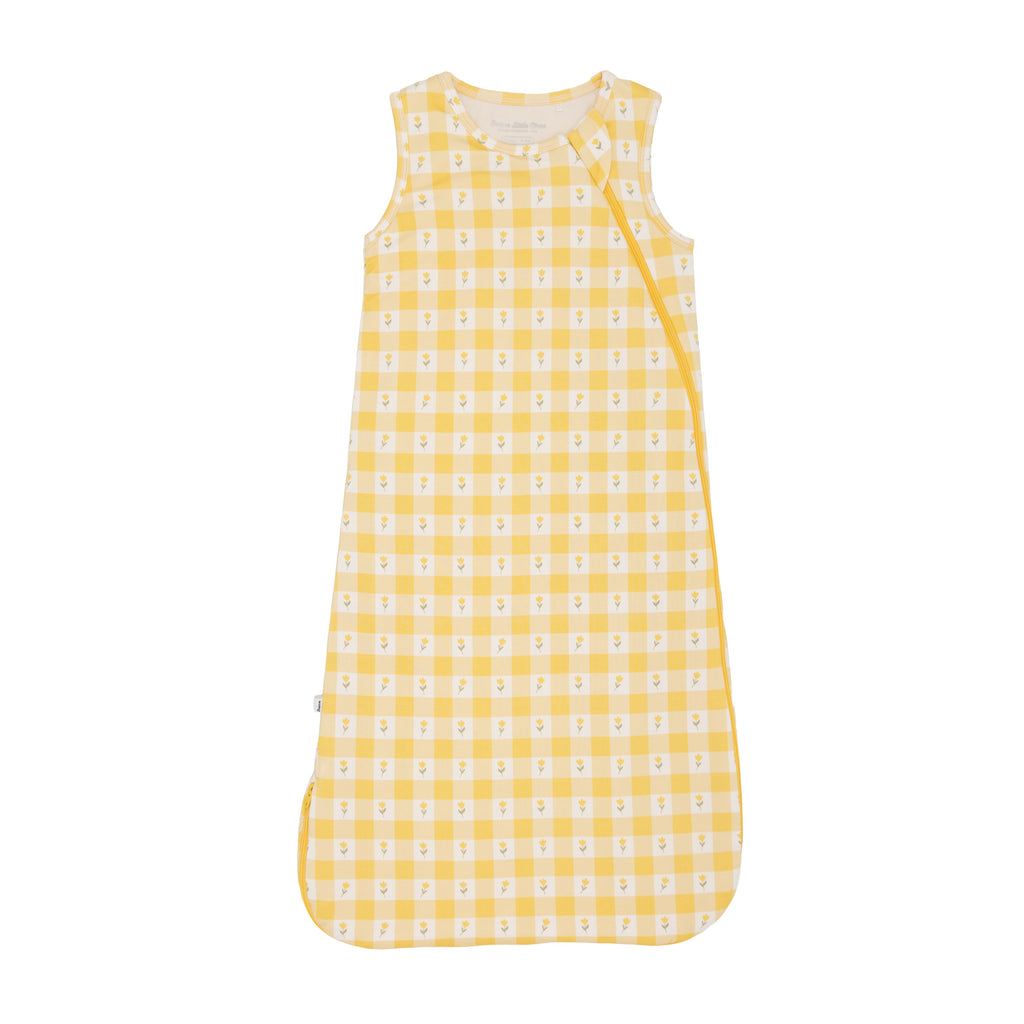 Yellow Gingham Tulip Sleep Sack (1.0 TOG)