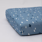 Take Flight Blue Crib Sheet