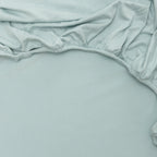 Harbor Blue Crib Sheet