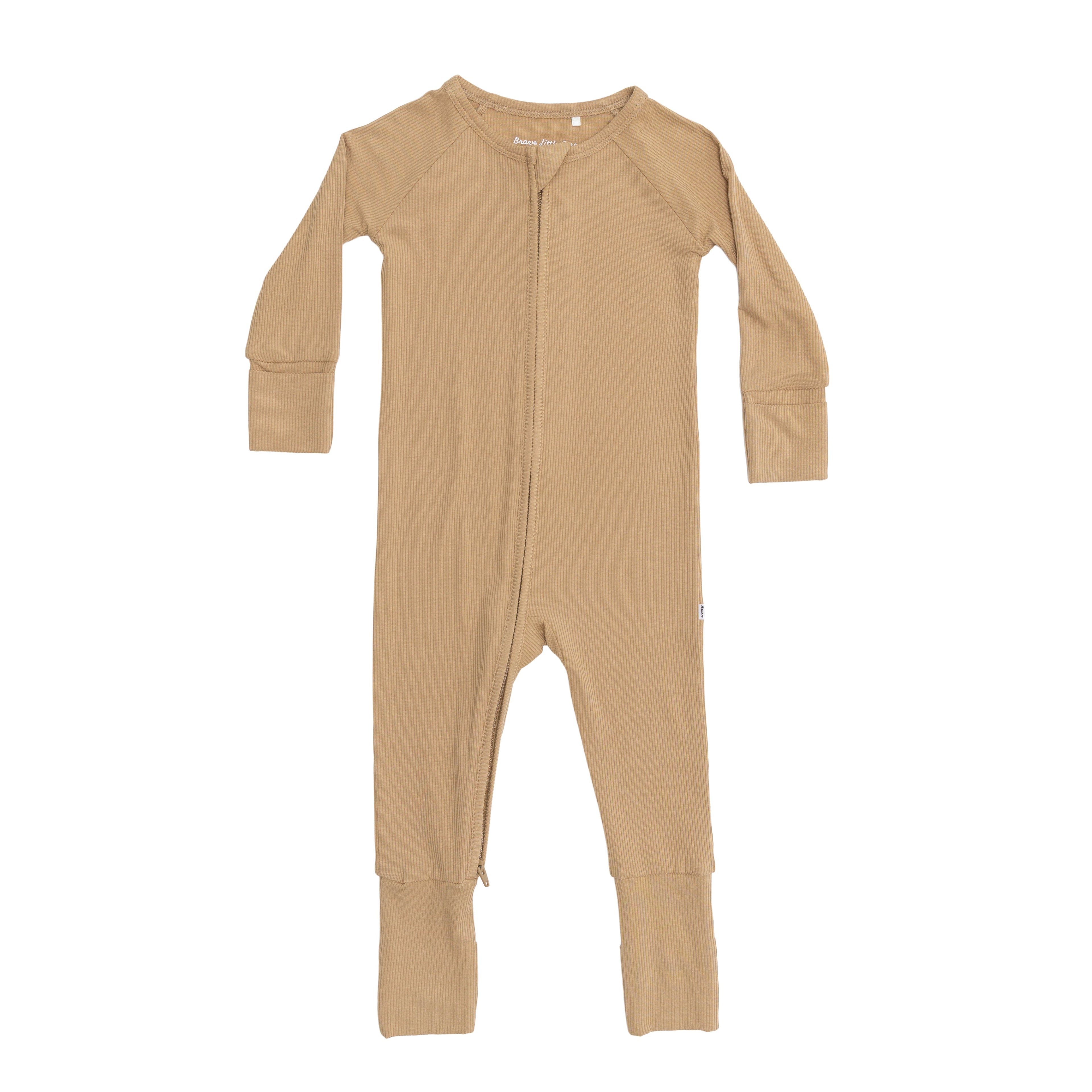 Dune Small Ribbed Zip Romper