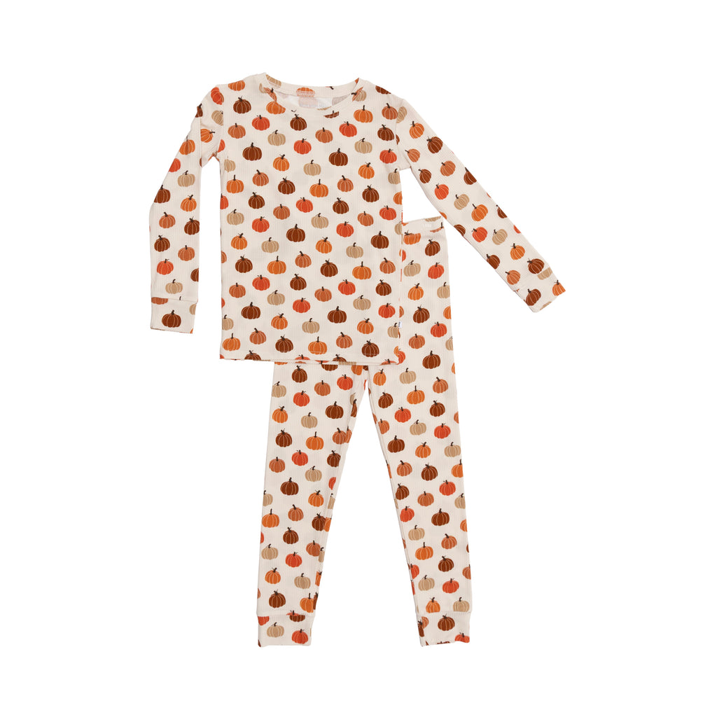 Big Pumpkins Small Ribbed Two-Piece Set