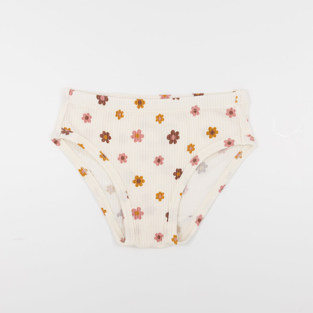 Plum, Pink Daisies and Big Daisies Underwear 3 pack