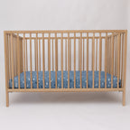 Take Flight Blue Crib Sheet