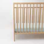 Harbor Blue Crib Sheet