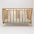 Harbor Blue Crib Sheet