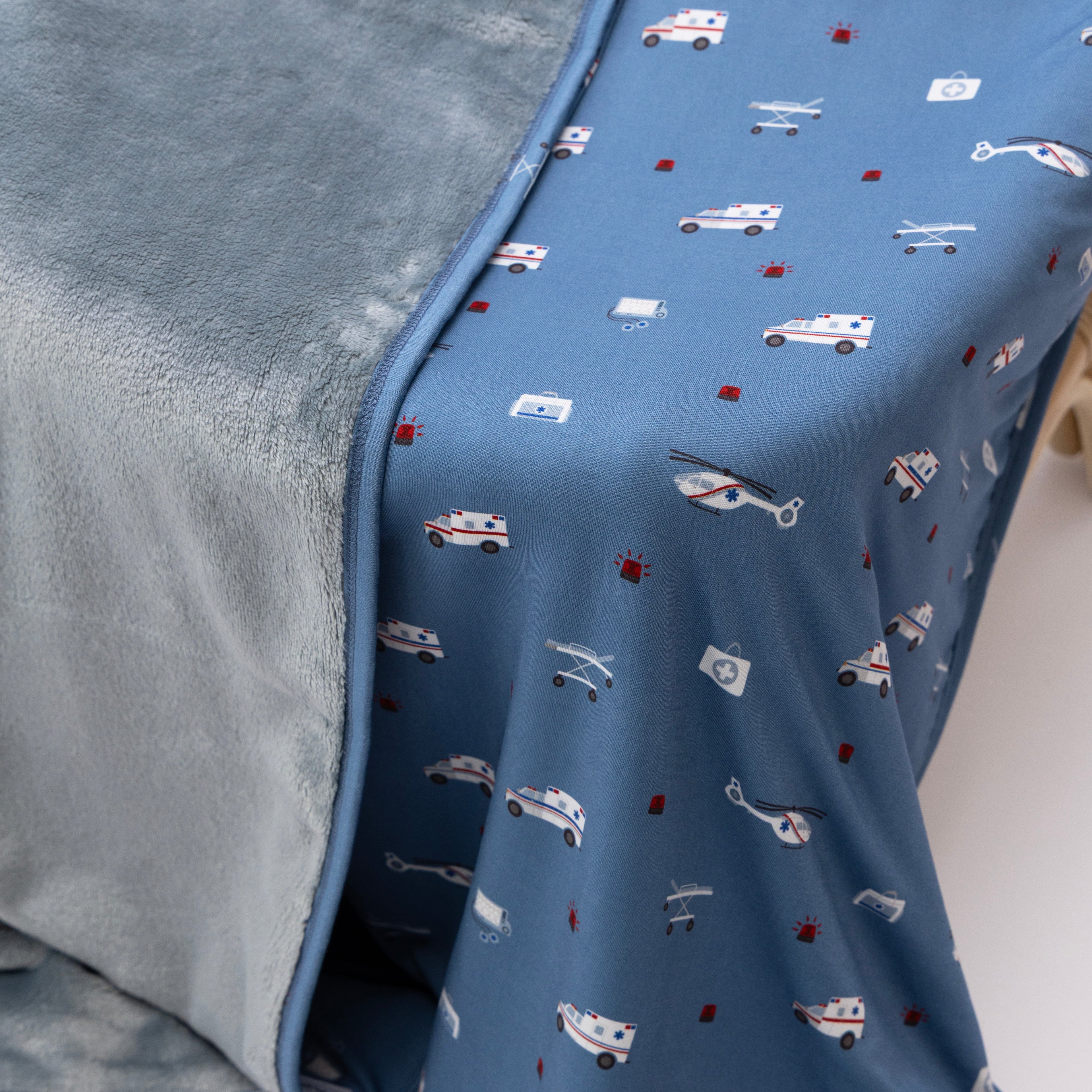 Ambulances Toddler Blanket