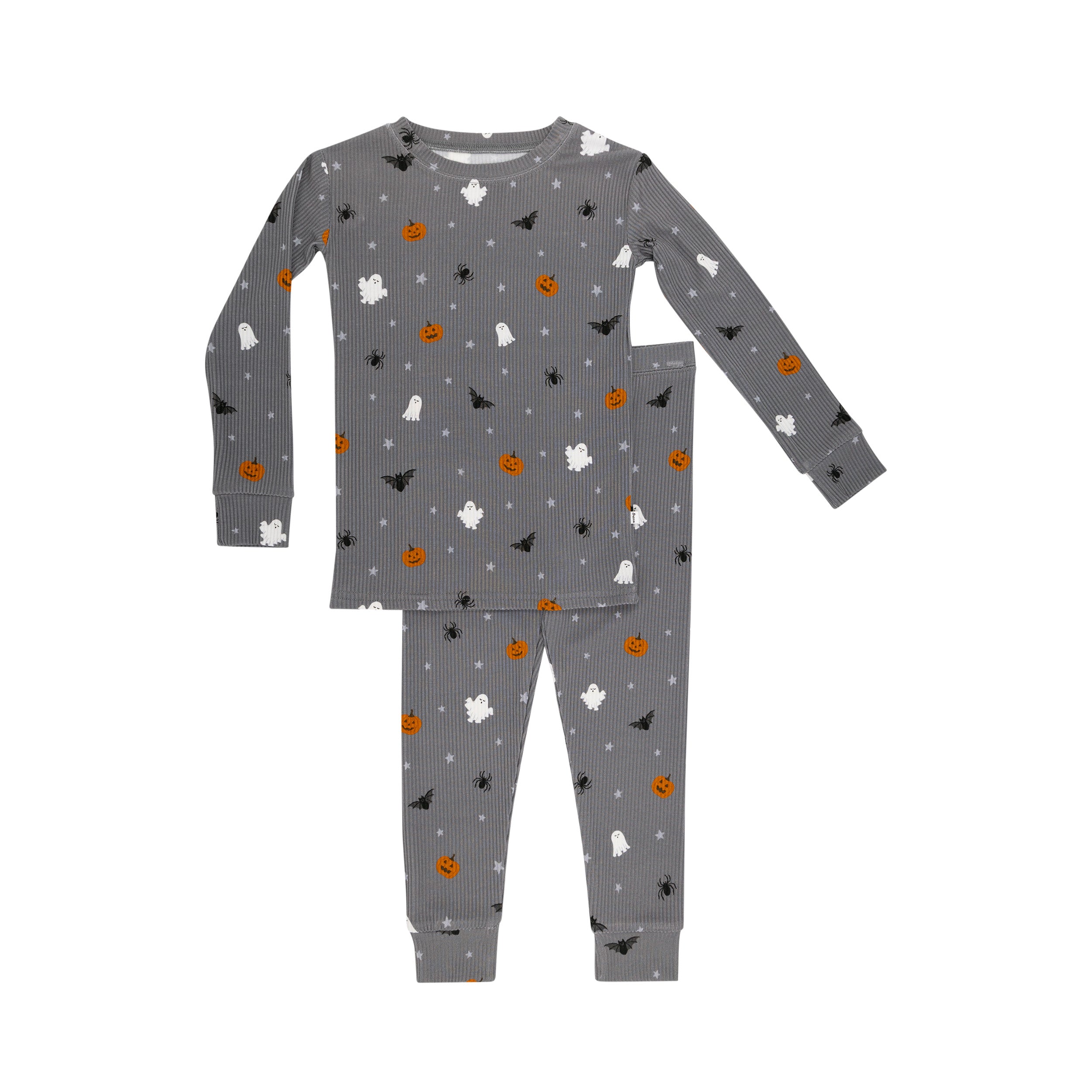Halloween Boo Crew Small Ribbed Two-Piece Set