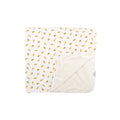 Lemons Small Ribbed Toddler Blanket