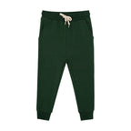 Forest Green Bamboo French Terry Joggers