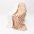 Big Pumpkins Small Ribbed Youth Blanket