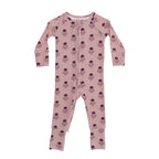 Folk Meadow Small Ribbed Zip Romper