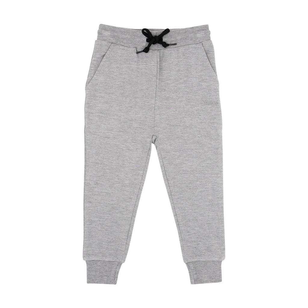 Dark Heather Gray Bamboo French Terry Joggers