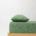 Soccer Twin Sheet With Pillow Case