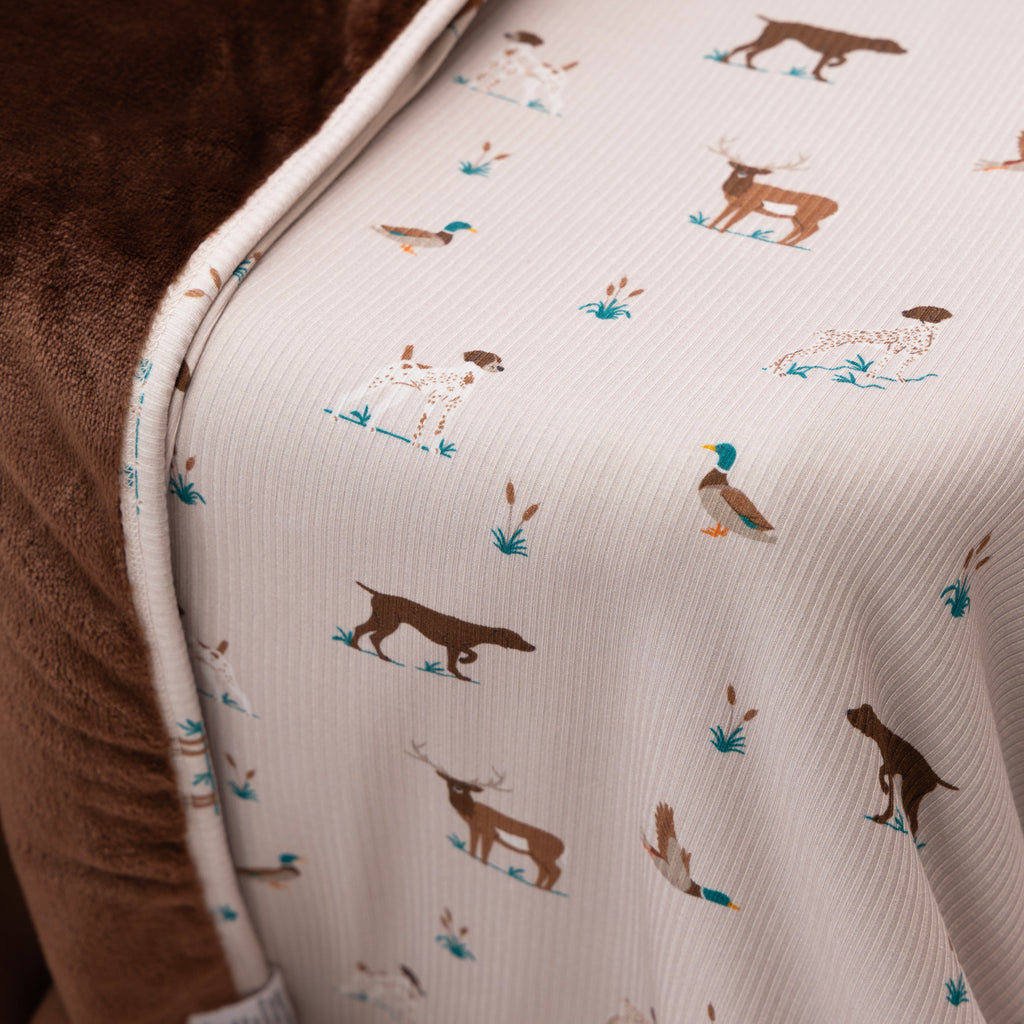 Backcountry Small Ribbed Toddler Blanket