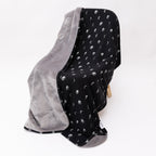 Moon Phases Small Ribbed Adult Blanket