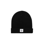 Midnight Black Knit Beanie