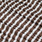 Pinecone Big Stripe Small Ribbed Two-Piece Set