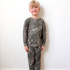 Woodland Camo Bamboo French Terry Pullover & Jogger Set