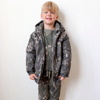 Woodland Camo Puffer Jacket