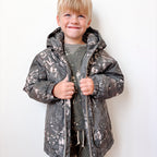 Woodland Camo Puffer Jacket