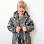 Woodland Camo Puffer Jacket