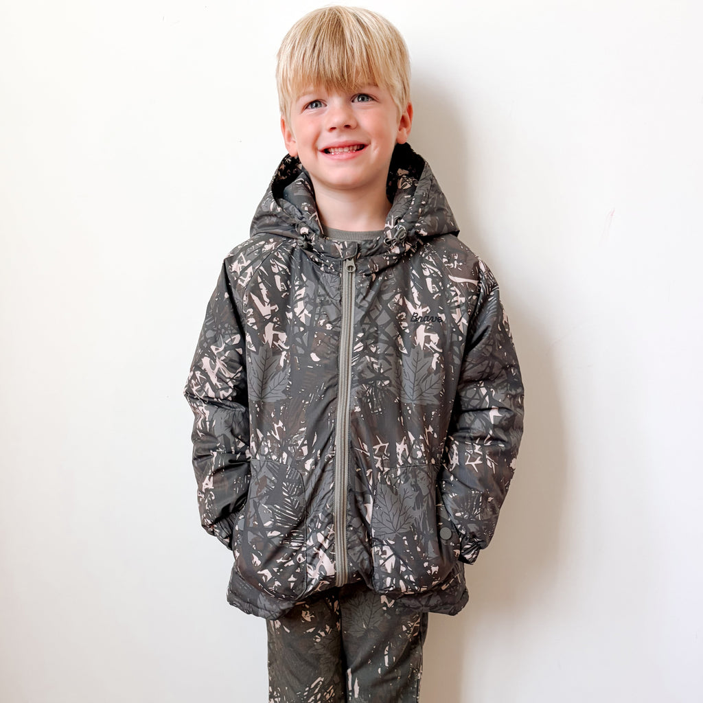 Woodland Camo Puffer Jacket