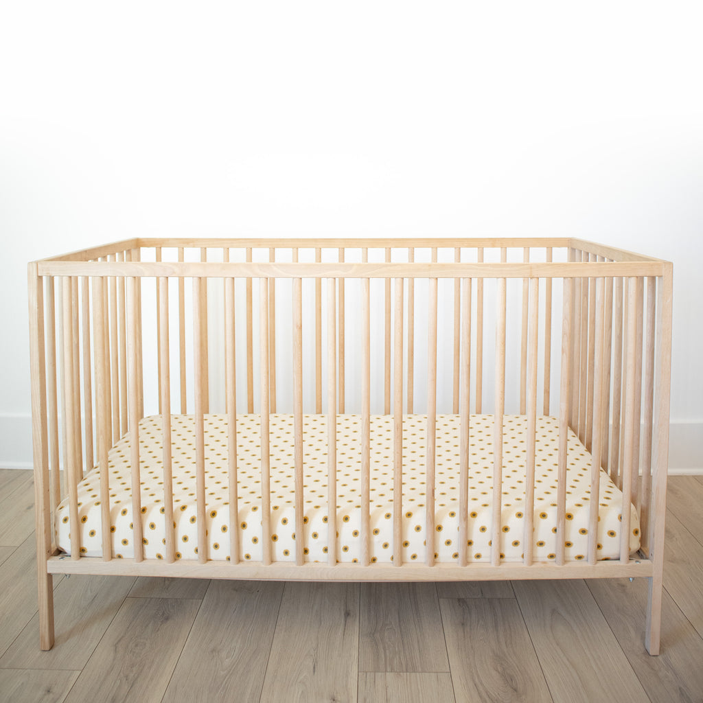 Sunflowers Crib Sheet