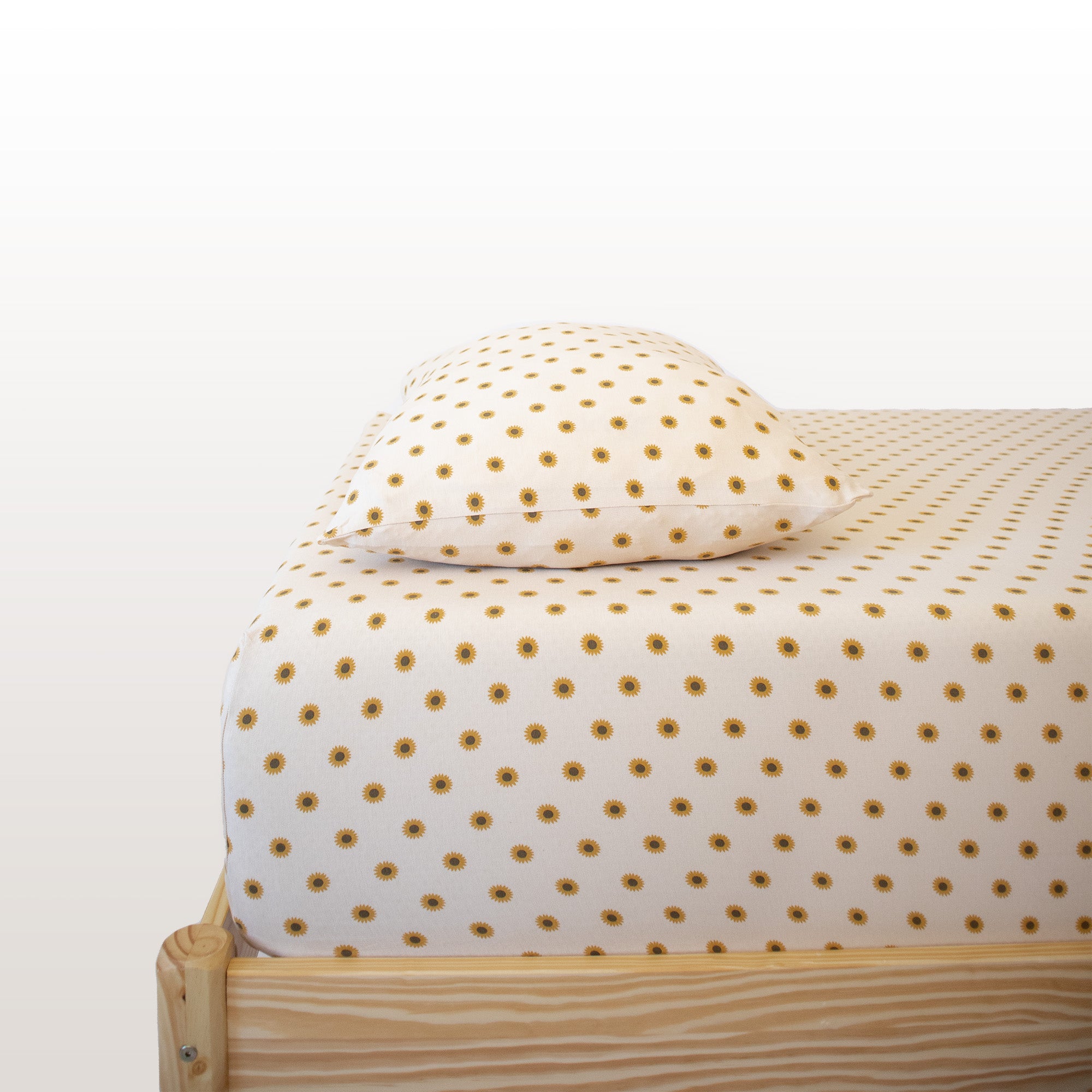 Sunflowers Twin Sheet With Pillow Case