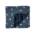 Astronauts Small Ribbed Toddler Blanket