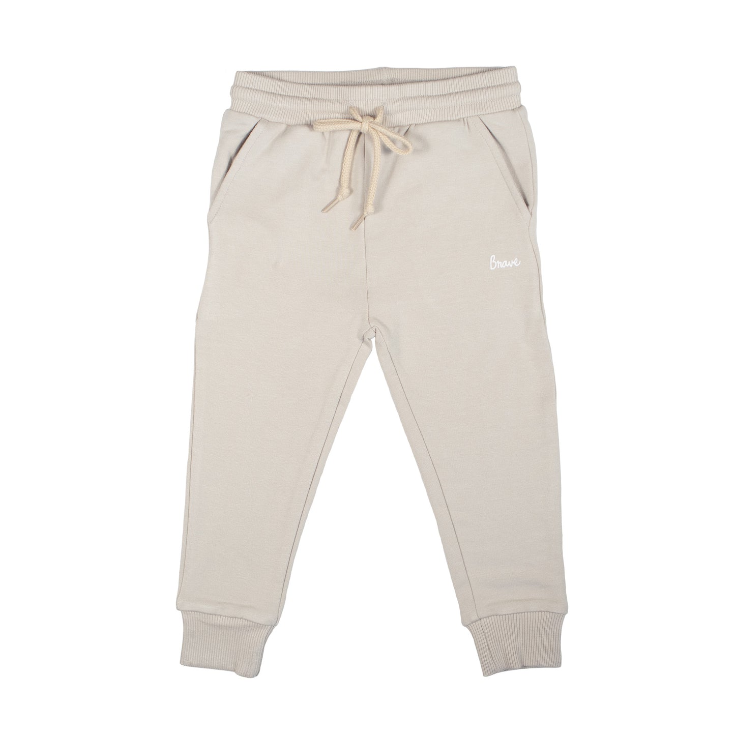 Taupe Bamboo French Terry Joggers