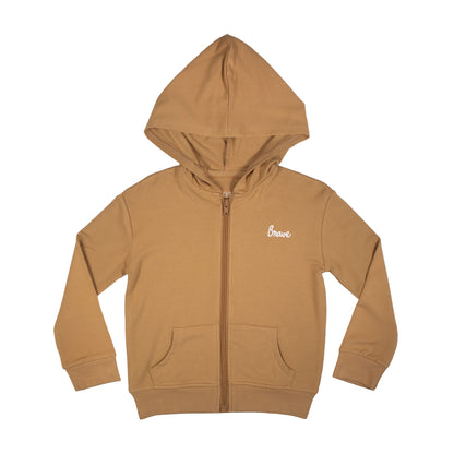 Brave Camel French Terry Zip-Up Jacket