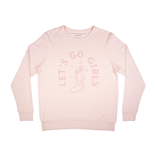 Let's Go Girls Women's French Terry Pullover
