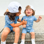 Ambulances Summer Zip Romper
