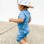 Ambulances Summer Zip Romper