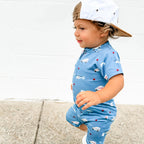 Ambulances Summer Zip Romper