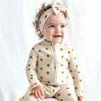 Sunflowers Small Ribbed Bow