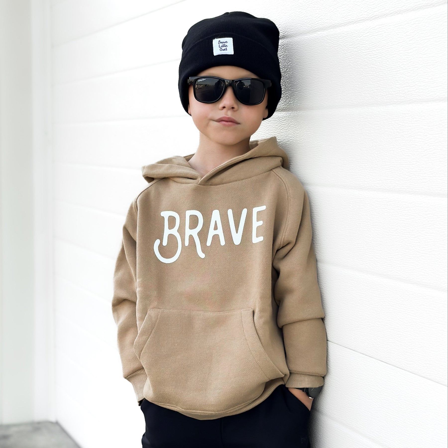 Midnight Black Knit Beanie