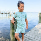 Mallards Small Ribbed Shorts Two-Piece Set