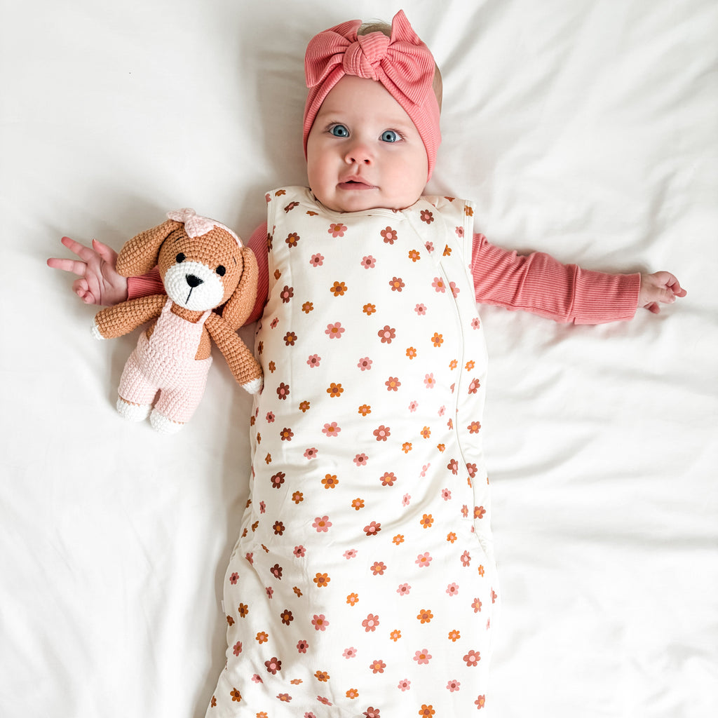 Pink Daisies Sleep Sack (1.0 TOG)