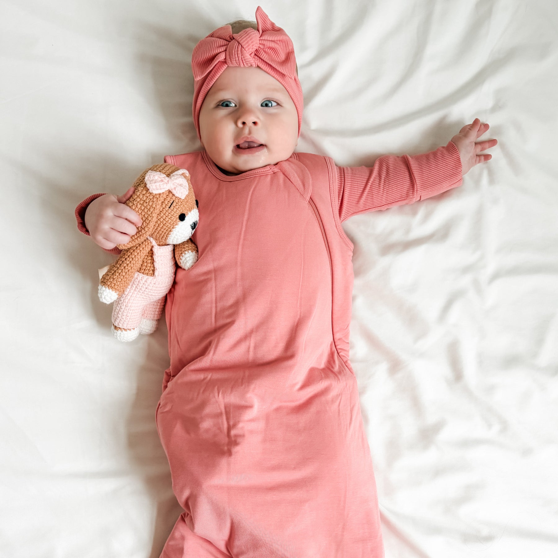 Peony Pink Sleep Sack (1.0 TOG)