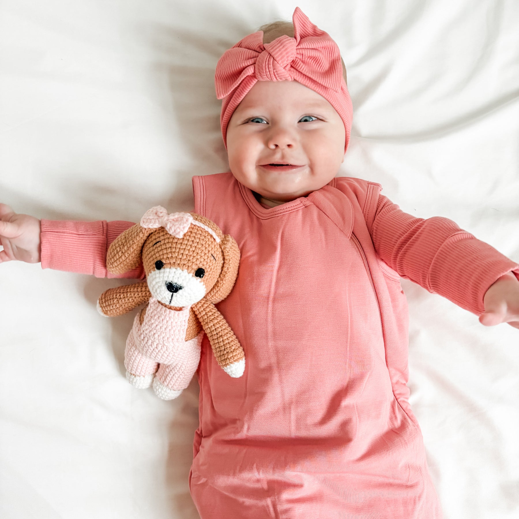 Peony Pink Sleep Sack (1.0 TOG)